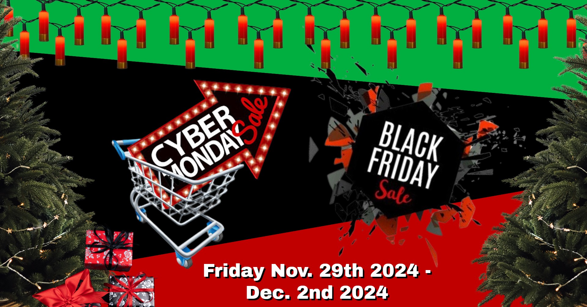 Black Friday & Cyber Monday 2024